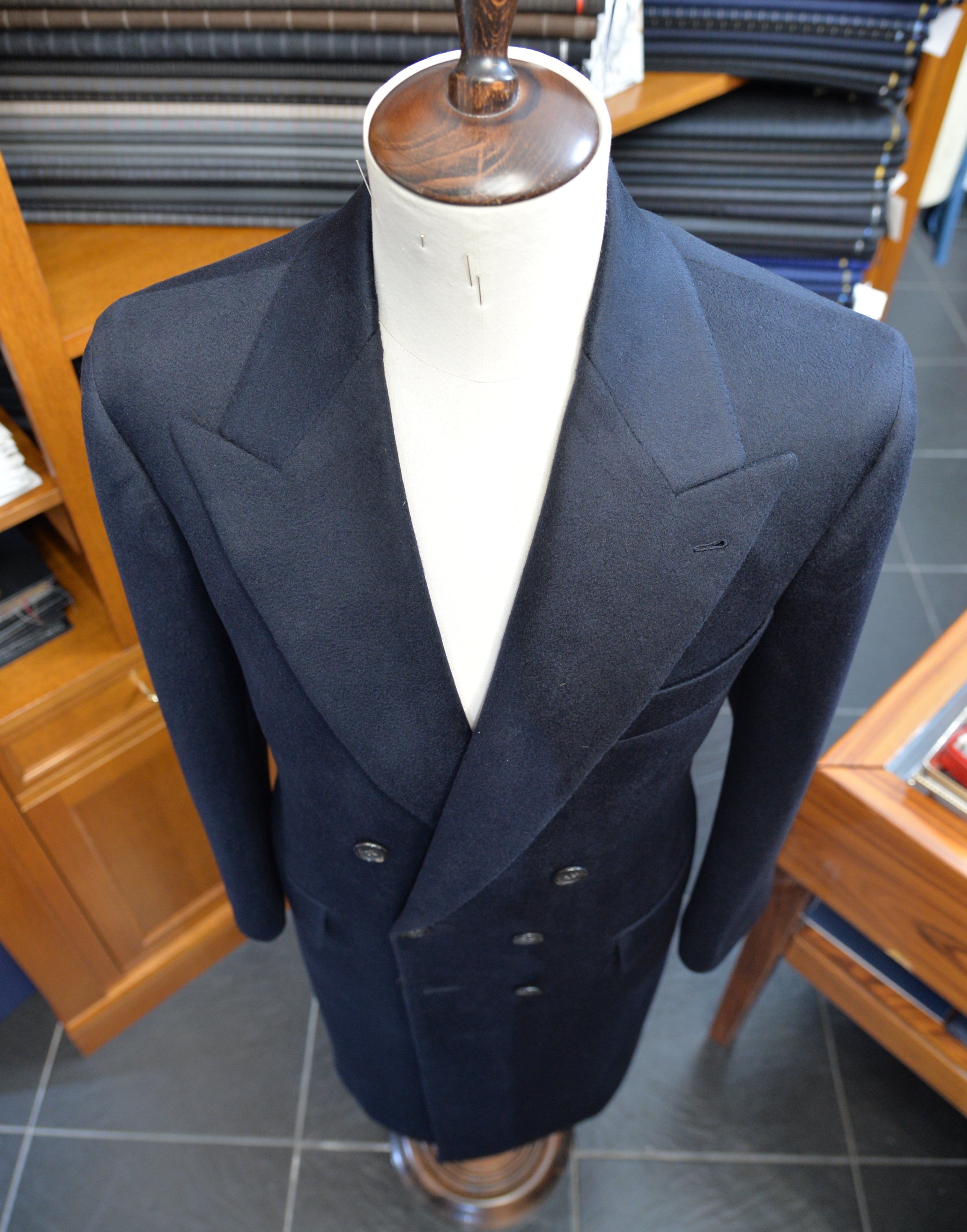 MTM Double-Breasted Cashmere Coat